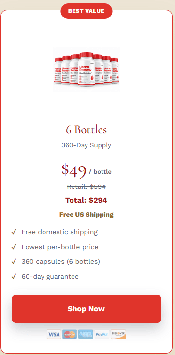 hema renew 6 bottles price